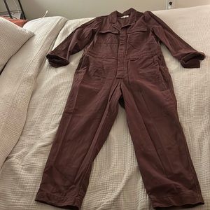 Madewell Warm-Brushed Signature Coverall Jumpsuit